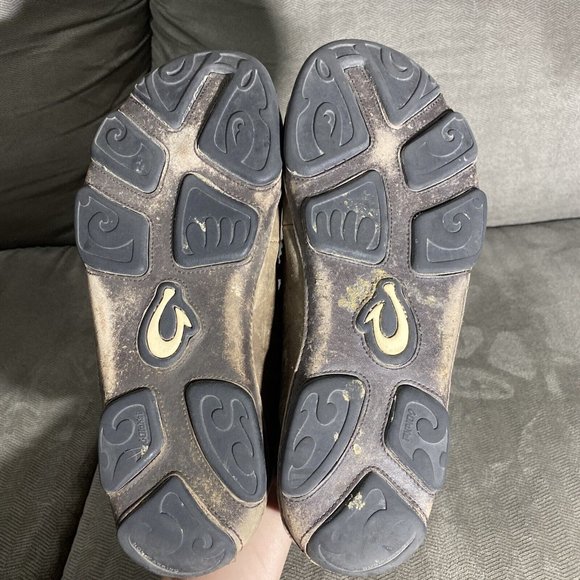 Olukai Moloa Loafer Men's Comfort Slip On Shoes Size 9 Brown Leather - Picture 8 of 11